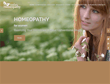 Tablet Screenshot of homeopathytoday.net